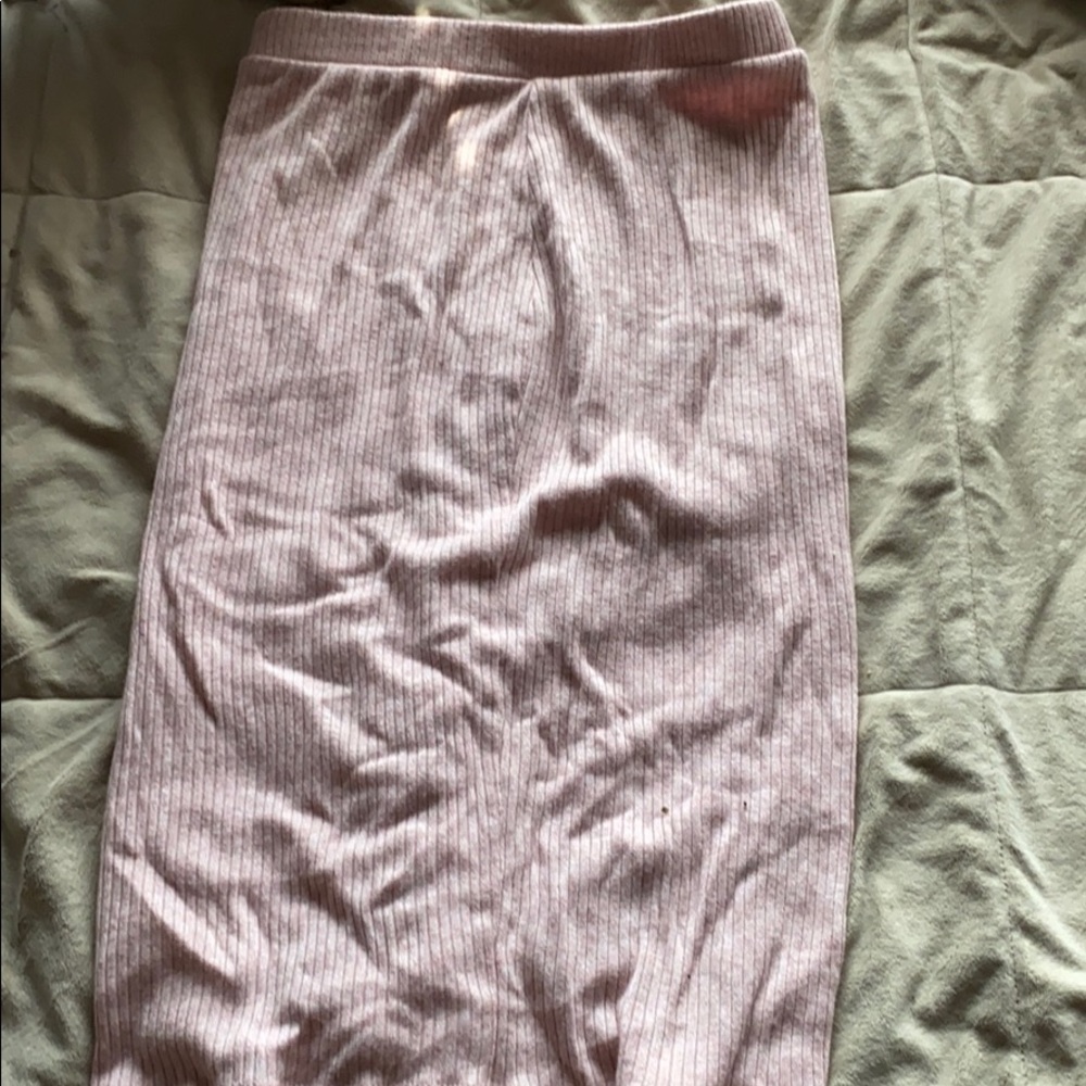 Pink skirt
